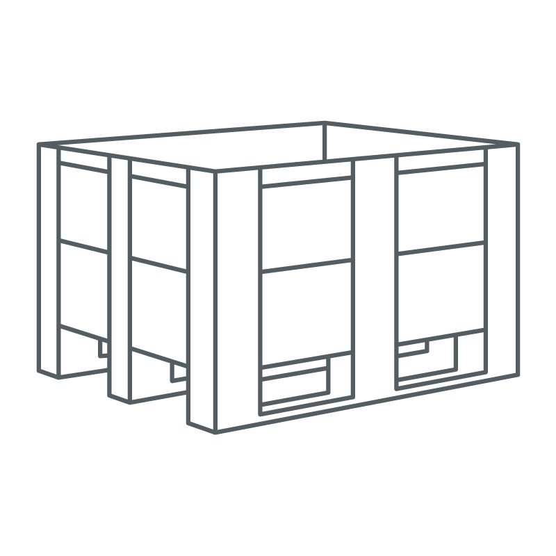 Icon pallet boxes